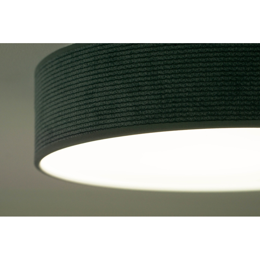 Duolla - LED Plafon CORTINA LED/26W/230V śr. 30 cm 4000K turkusowy