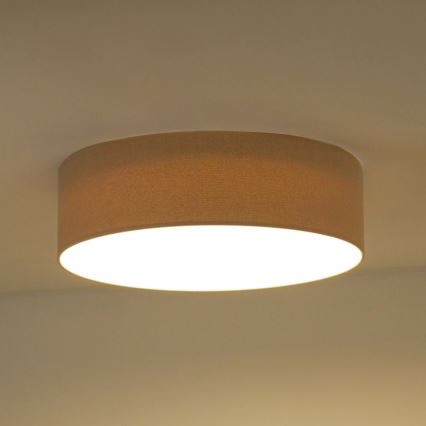 Duolla - LED Plafon CORTINA LED/26W/230V śr. 45 cm 4000K beżowy