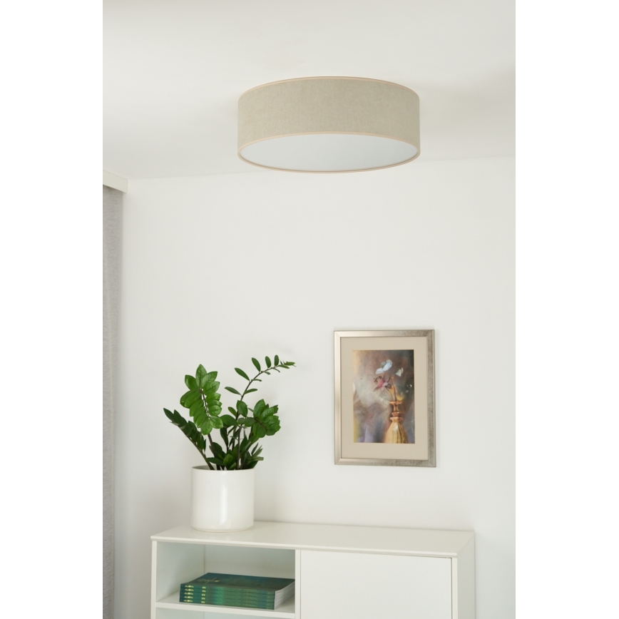 Duolla - LED Plafon CORTINA LED/26W/230V śr. 45 cm 4000K beżowy