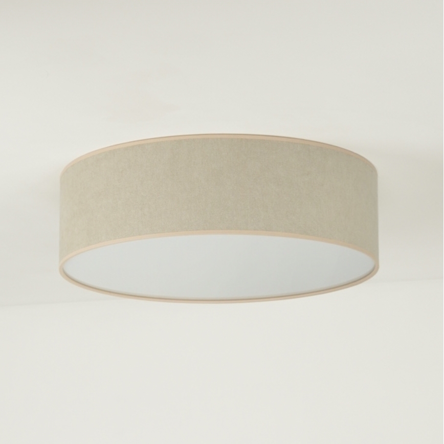 Duolla - LED Plafon CORTINA LED/26W/230V śr. 45 cm 4000K beżowy