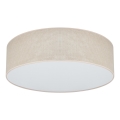Duolla - LED Plafon CORTINA LED/26W/230V śr. 45 cm 4000K beżowy