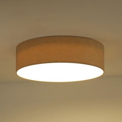 Duolla - LED Plafon CORTINA LED/26W/230V śr. 45 cm 4000K beżowy