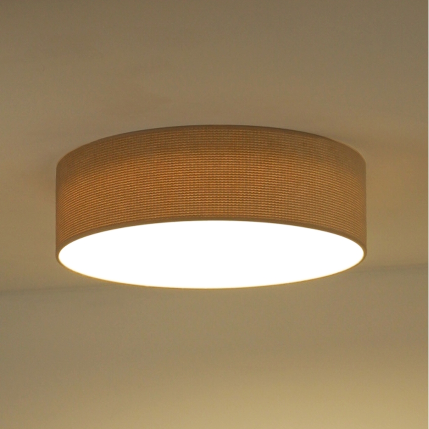 Duolla - LED Plafon CORTINA LED/26W/230V śr. 45 cm 4000K beżowy