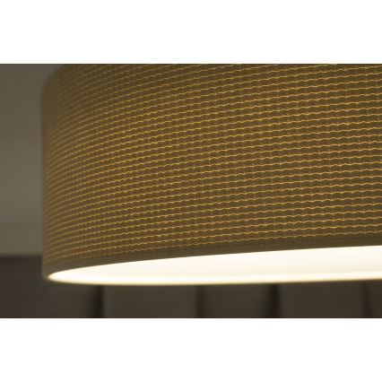 Duolla - LED Plafon CORTINA LED/26W/230V śr. 45 cm 4000K beżowy