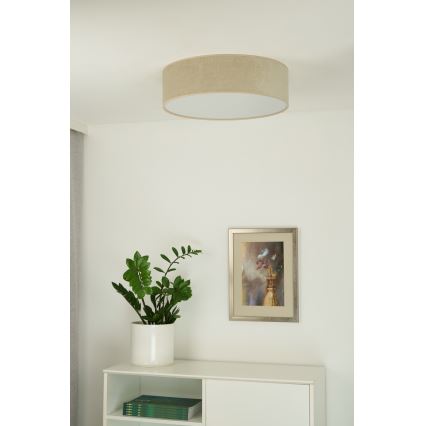 Duolla - LED Plafon CORTINA LED/26W/230V śr. 45 cm 4000K beżowy