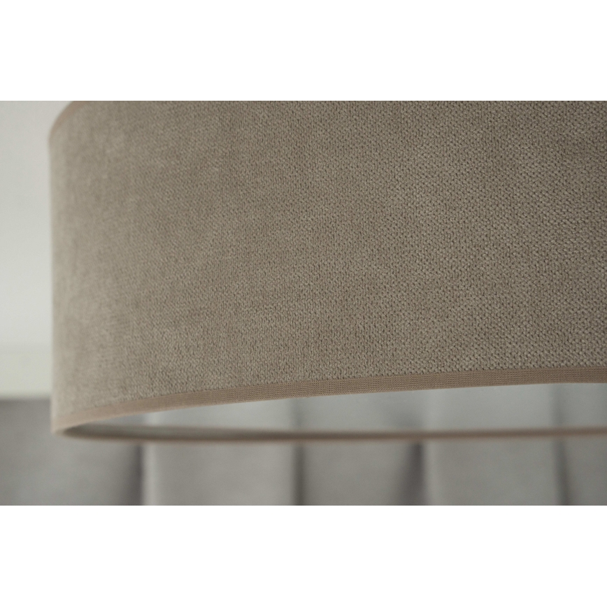 Duolla - LED Plafon CORTINA LED/26W/230V śr. 45 cm 4000K brązowy