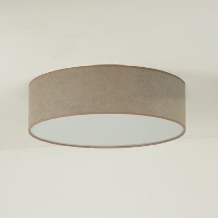 Duolla - LED Plafon CORTINA LED/26W/230V śr. 45 cm 4000K brązowy