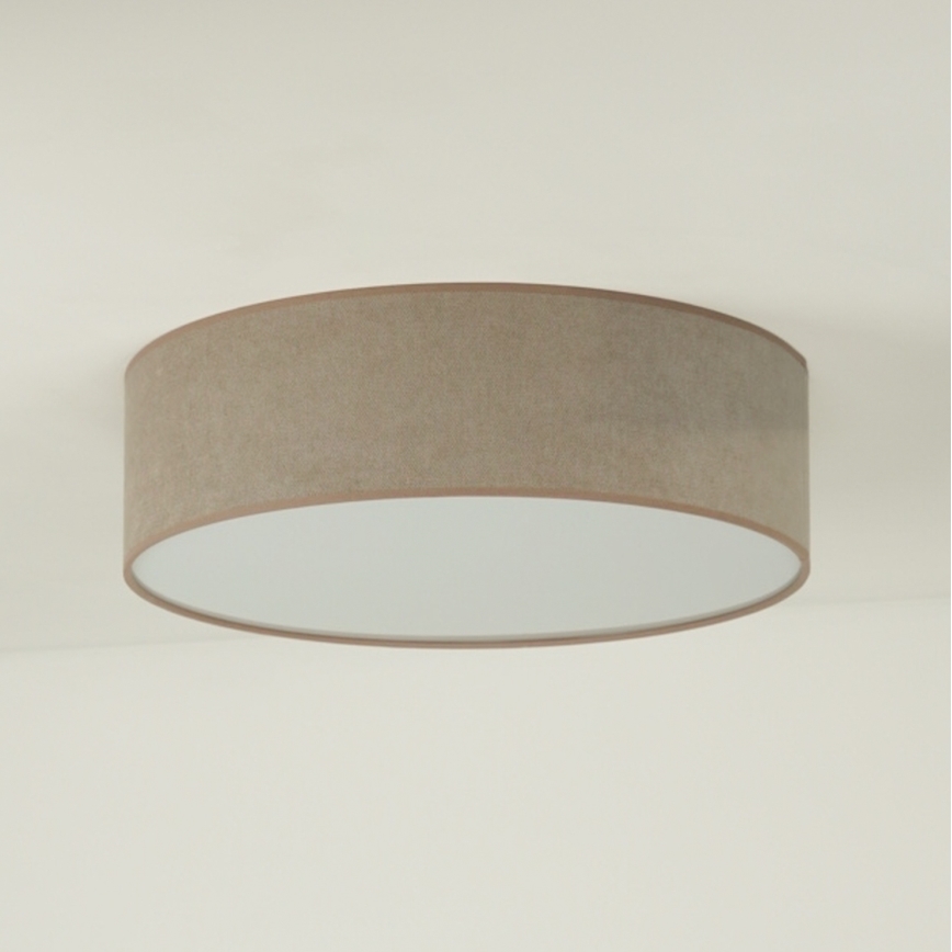 Duolla - LED Plafon CORTINA LED/26W/230V śr. 45 cm 4000K brązowy