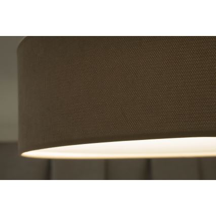 Duolla - LED Plafon CORTINA LED/26W/230V śr. 45 cm 4000K brązowy