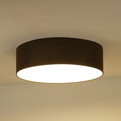 Duolla - LED Plafon CORTINA LED/26W/230V śr. 45 cm 4000K brązowy