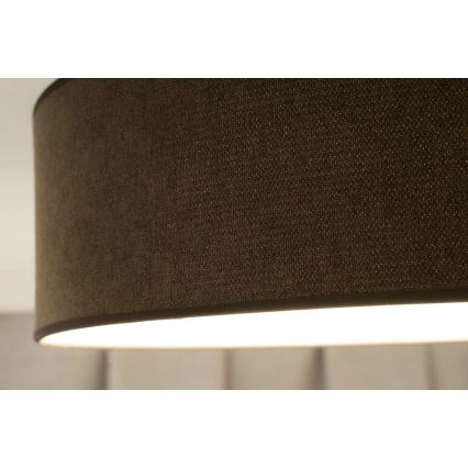 Duolla - LED Plafon CORTINA LED/26W/230V śr. 45 cm 4000K brązowy