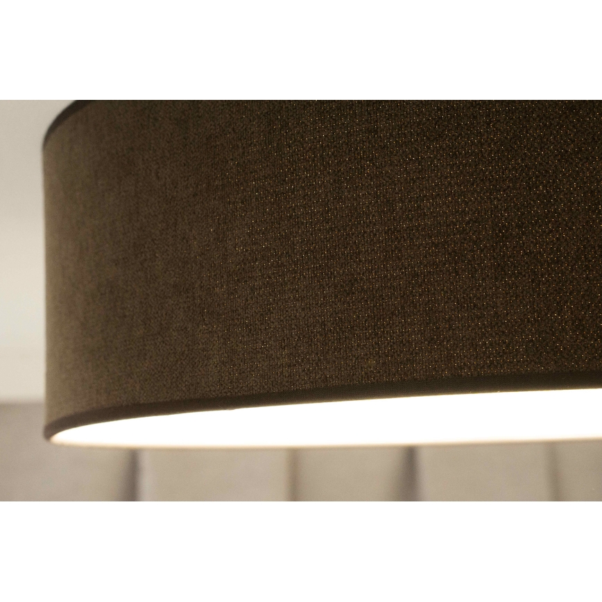 Duolla - LED Plafon CORTINA LED/26W/230V śr. 45 cm 4000K brązowy