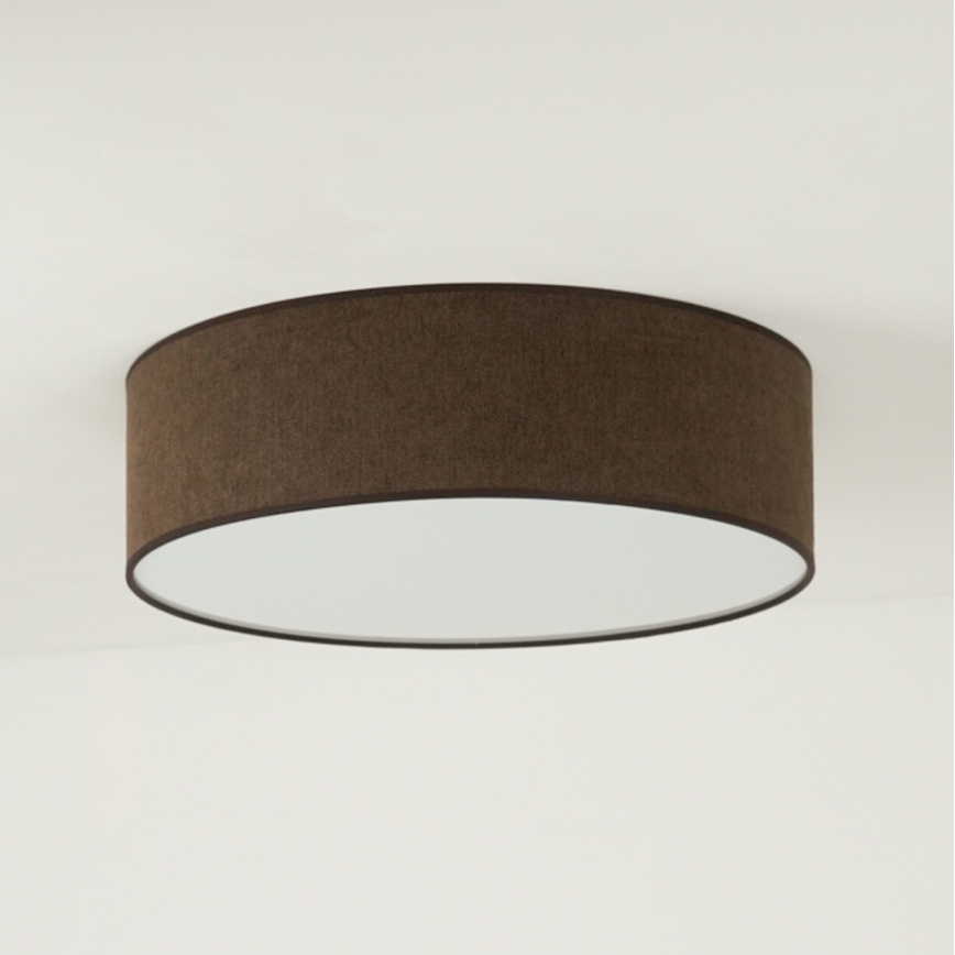 Duolla - LED Plafon CORTINA LED/26W/230V śr. 45 cm 4000K brązowy