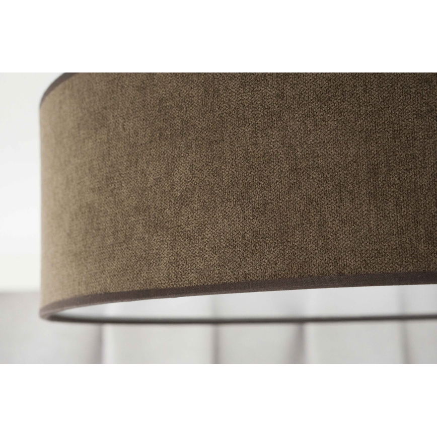 Duolla - LED Plafon CORTINA LED/26W/230V śr. 45 cm 4000K brązowy