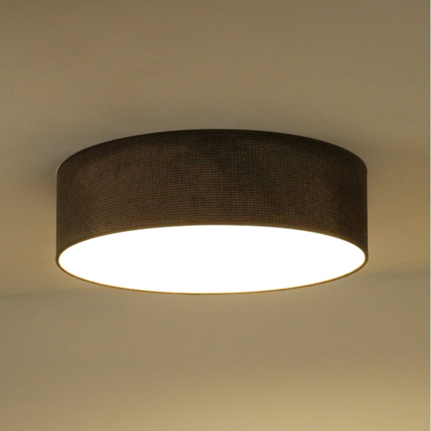 Duolla - LED Plafon CORTINA LED/26W/230V śr. 45 cm 4000K brązowy
