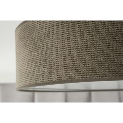 Duolla - LED Plafon CORTINA LED/26W/230V śr. 45 cm 4000K brązowy