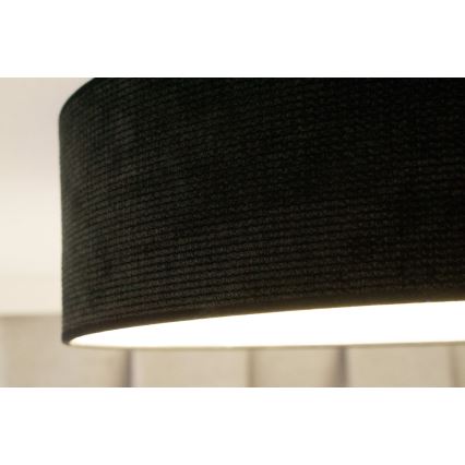 Duolla - LED Plafon CORTINA LED/26W/230V śr. 45 cm 4000K czarny