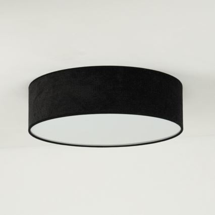 Duolla - LED Plafon CORTINA LED/26W/230V śr. 45 cm 4000K czarny