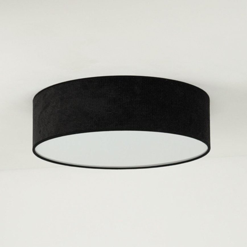 Duolla - LED Plafon CORTINA LED/26W/230V śr. 45 cm 4000K czarny