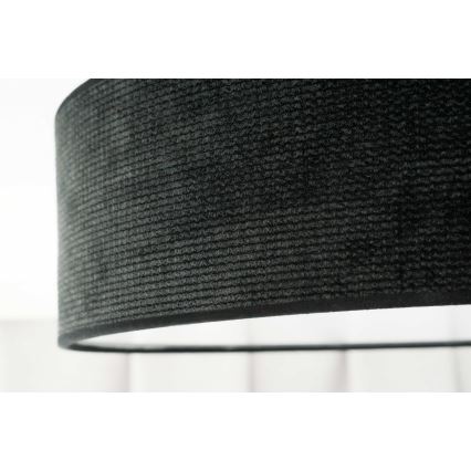 Duolla - LED Plafon CORTINA LED/26W/230V śr. 45 cm 4000K czarny
