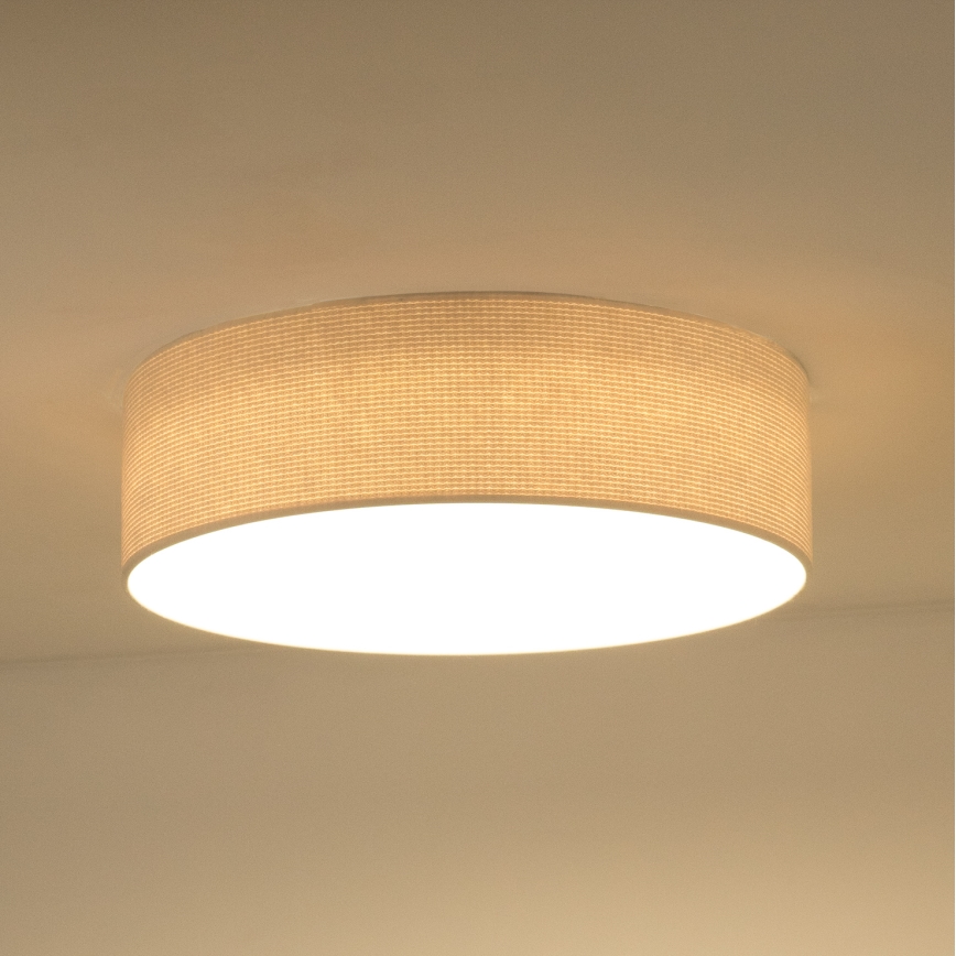 Duolla - LED Plafon CORTINA LED/26W/230V śr. 45 cm 4000K kremowy