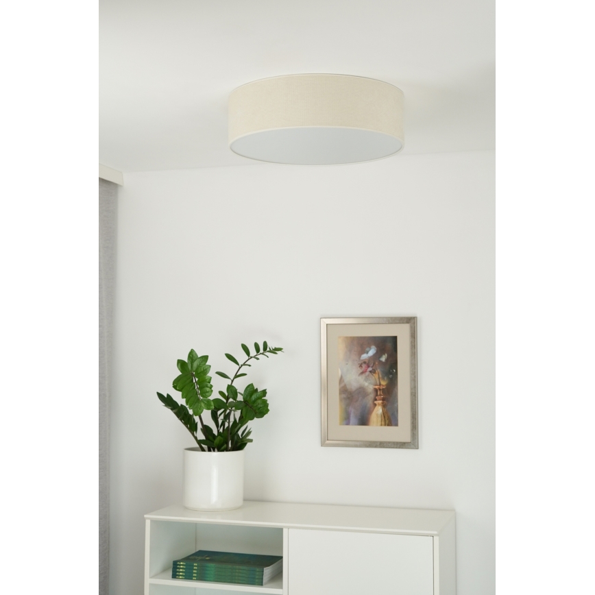 Duolla - LED Plafon CORTINA LED/26W/230V śr. 45 cm 4000K kremowy