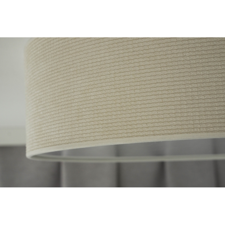 Duolla - LED Plafon CORTINA LED/26W/230V śr. 45 cm 4000K kremowy