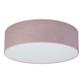 Duolla - LED Plafon CORTINA LED/26W/230V śr. 45 cm 4000K różowy