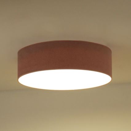 Duolla - LED Plafon CORTINA LED/26W/230V śr. 45 cm 4000K różowy