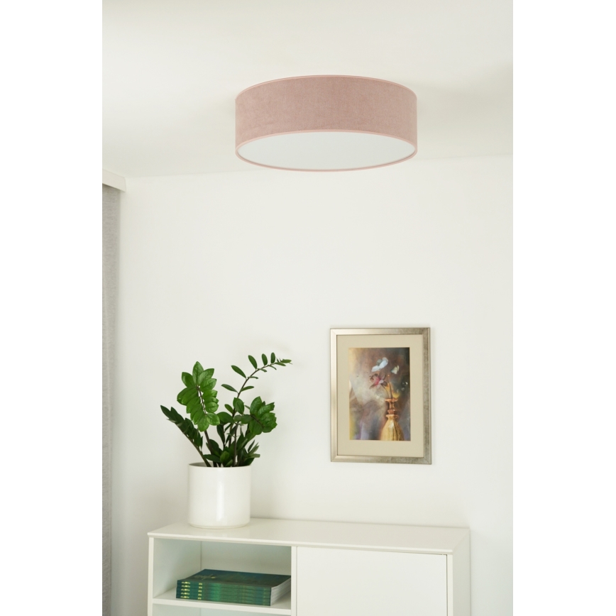 Duolla - LED Plafon CORTINA LED/26W/230V śr. 45 cm 4000K różowy
