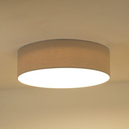Duolla - LED Plafon CORTINA LED/26W/230V śr. 45 cm 4000K szary