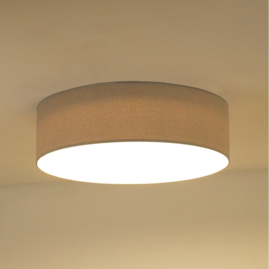 Duolla - LED Plafon CORTINA LED/26W/230V śr. 45 cm 4000K szary