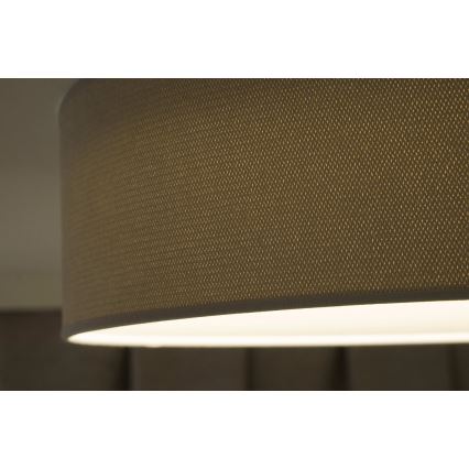 Duolla - LED Plafon CORTINA LED/26W/230V śr. 45 cm 4000K szary