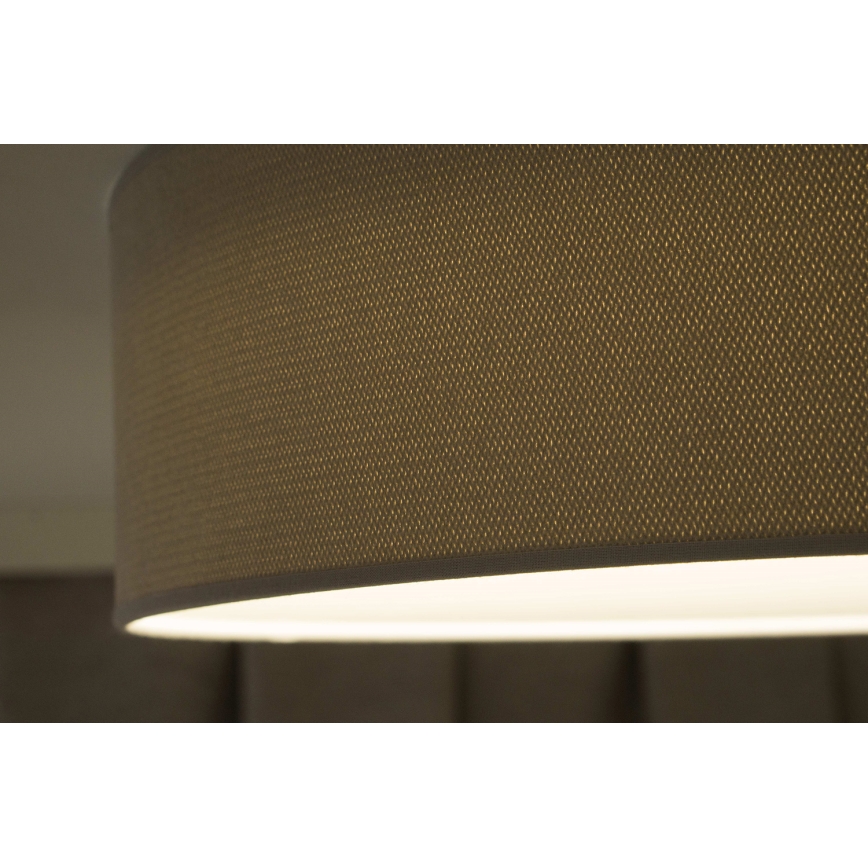 Duolla - LED Plafon CORTINA LED/26W/230V śr. 45 cm 4000K szary