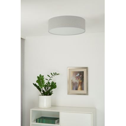 Duolla - LED Plafon CORTINA LED/26W/230V śr. 45 cm 4000K szary