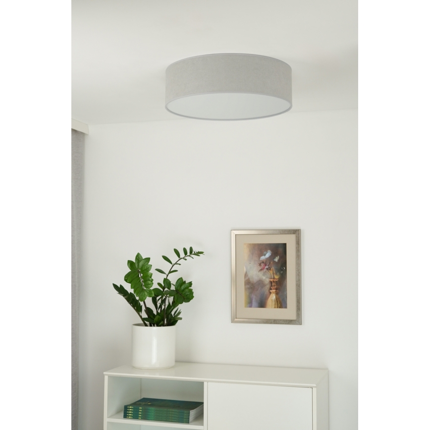 Duolla - LED Plafon CORTINA LED/26W/230V śr. 45 cm 4000K szary