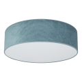 Duolla - LED Plafon CORTINA LED/26W/230V śr. 45 cm 4000K turkusowy