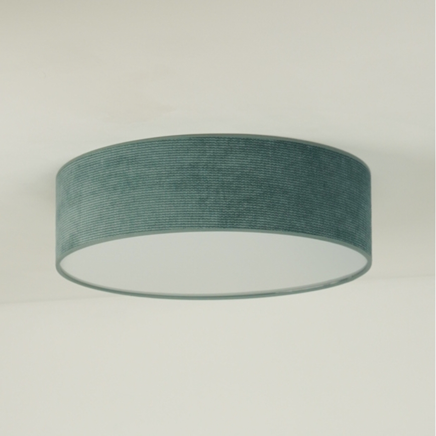 Duolla - LED Plafon CORTINA LED/26W/230V śr. 45 cm 4000K turkusowy