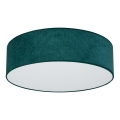 Duolla - LED Plafon CORTINA LED/26W/230V śr. 45 cm 4000K zielony
