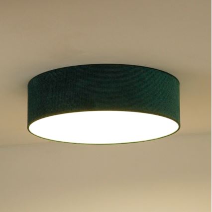 Duolla - LED Plafon CORTINA LED/26W/230V śr. 45 cm 4000K zielony