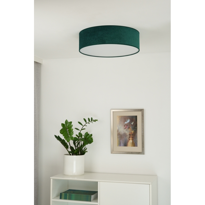 Duolla - LED Plafon CORTINA LED/26W/230V śr. 45 cm 4000K zielony