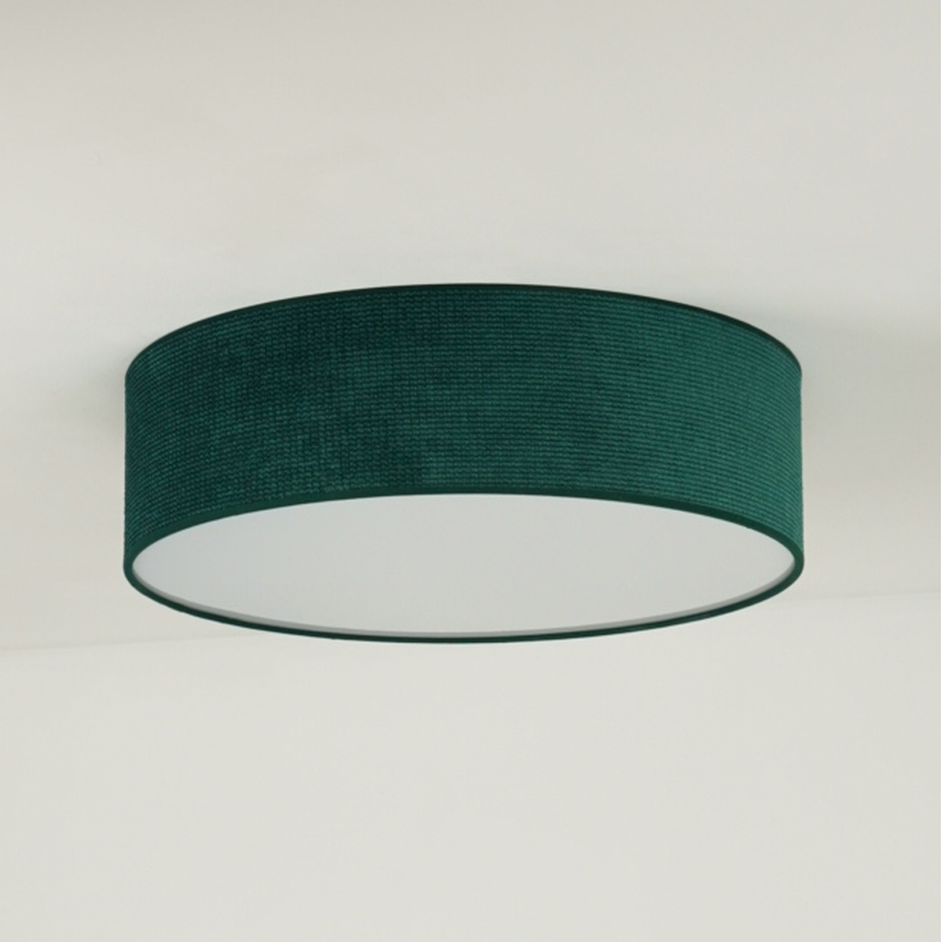 Duolla - LED Plafon CORTINA LED/26W/230V śr. 45 cm 4000K zielony