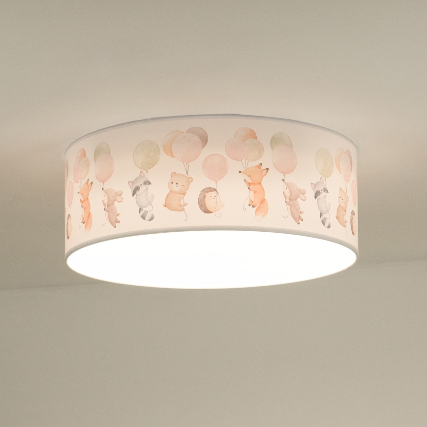 Duolla - LED Plafon dziecięcy CORTINA LED/26W/230V śr. 40 cm 4000K