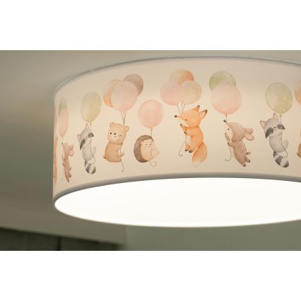 Duolla - LED Plafon dziecięcy CORTINA LED/26W/230V śr. 40 cm 4000K