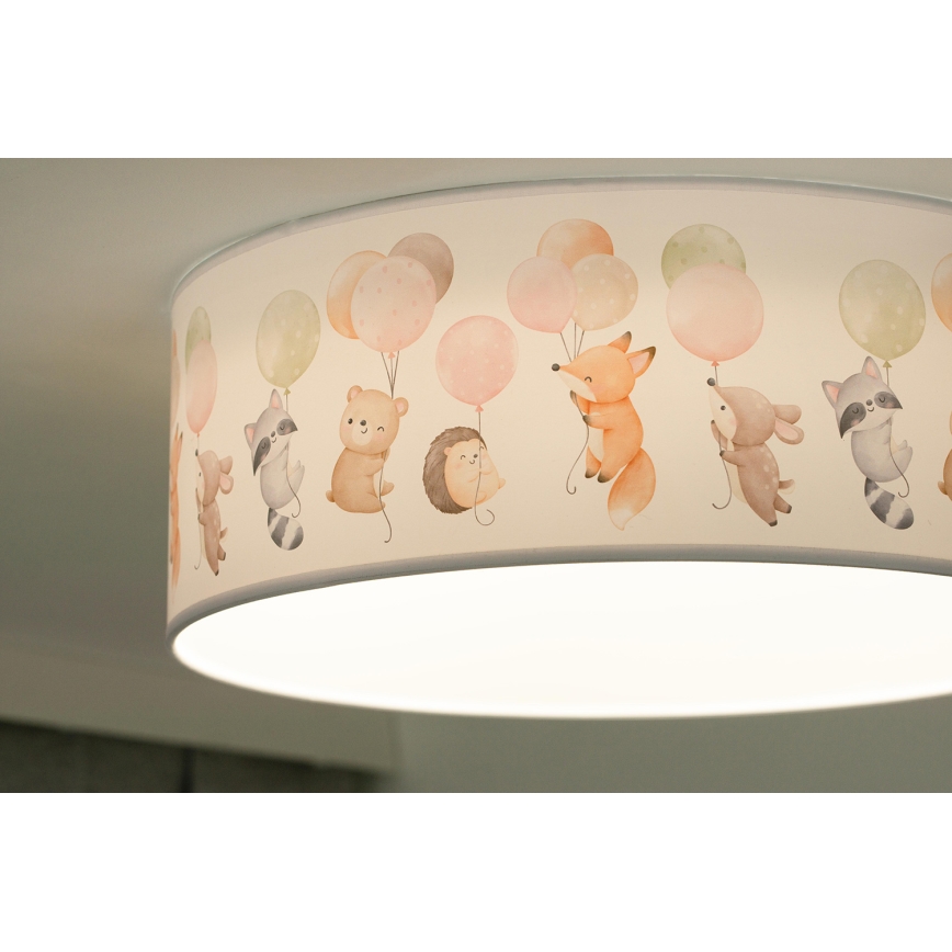 Duolla - LED Plafon dziecięcy CORTINA LED/26W/230V śr. 40 cm 4000K
