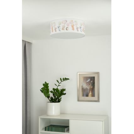 Duolla - LED Plafon dziecięcy CORTINA LED/26W/230V śr. 40 cm 4000K