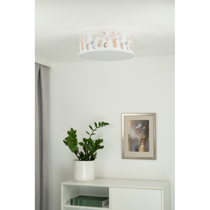 Duolla - LED Plafon dziecięcy CORTINA LED/26W/230V śr. 40 cm 4000K