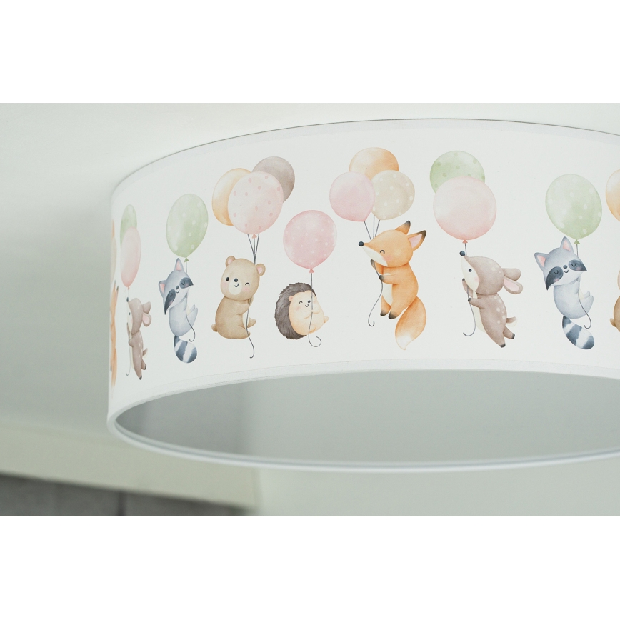 Duolla - LED Plafon dziecięcy CORTINA LED/26W/230V śr. 40 cm 4000K