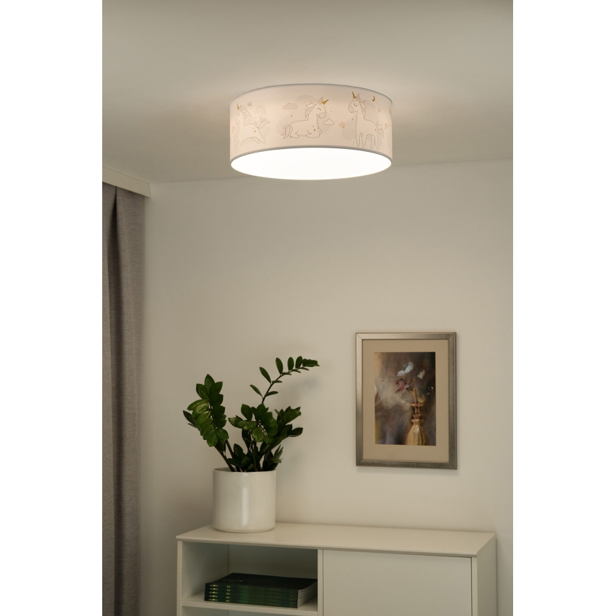 Duolla - LED Plafon dziecięcy CORTINA LED/26W/230V śr. 40 cm 4000K