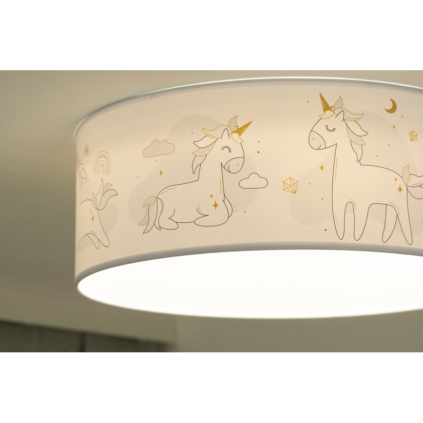 Duolla - LED Plafon dziecięcy CORTINA LED/26W/230V śr. 40 cm 4000K